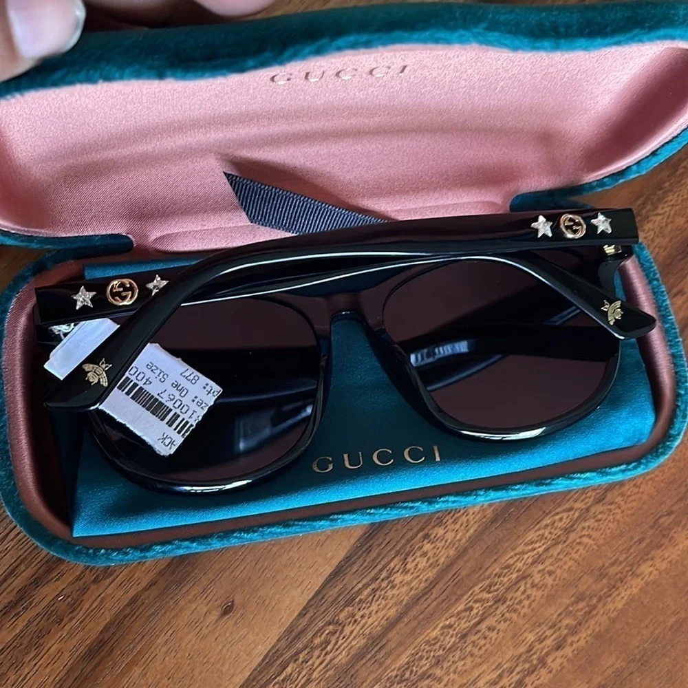 GUCCI 57mm Square Sunglasses